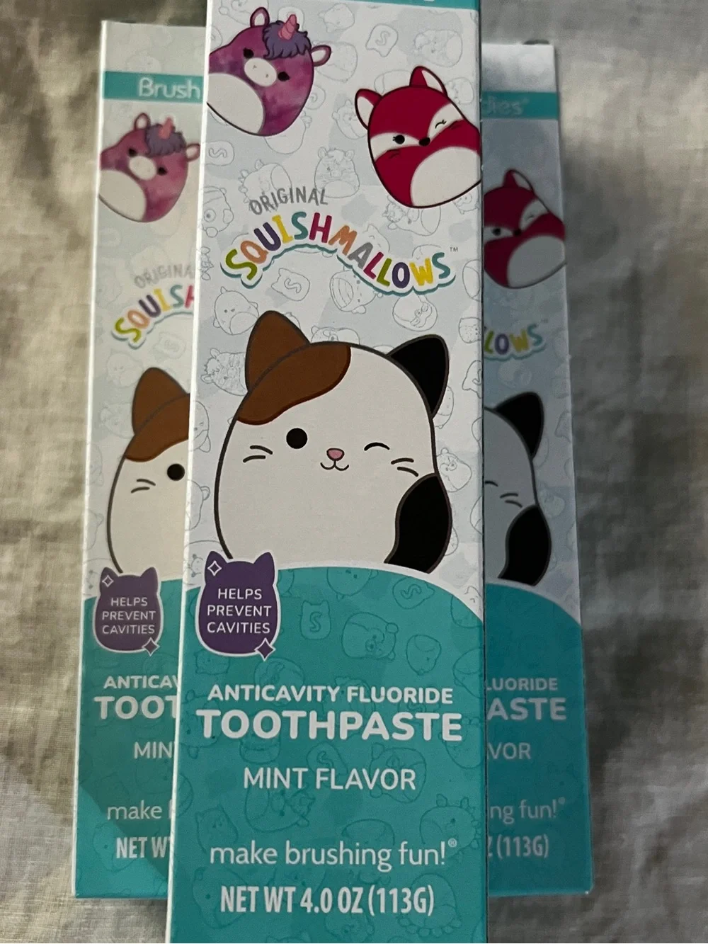 Brushbuddies Anticavity Fluoride Toothpaste Kids Bundle Toothbrushes